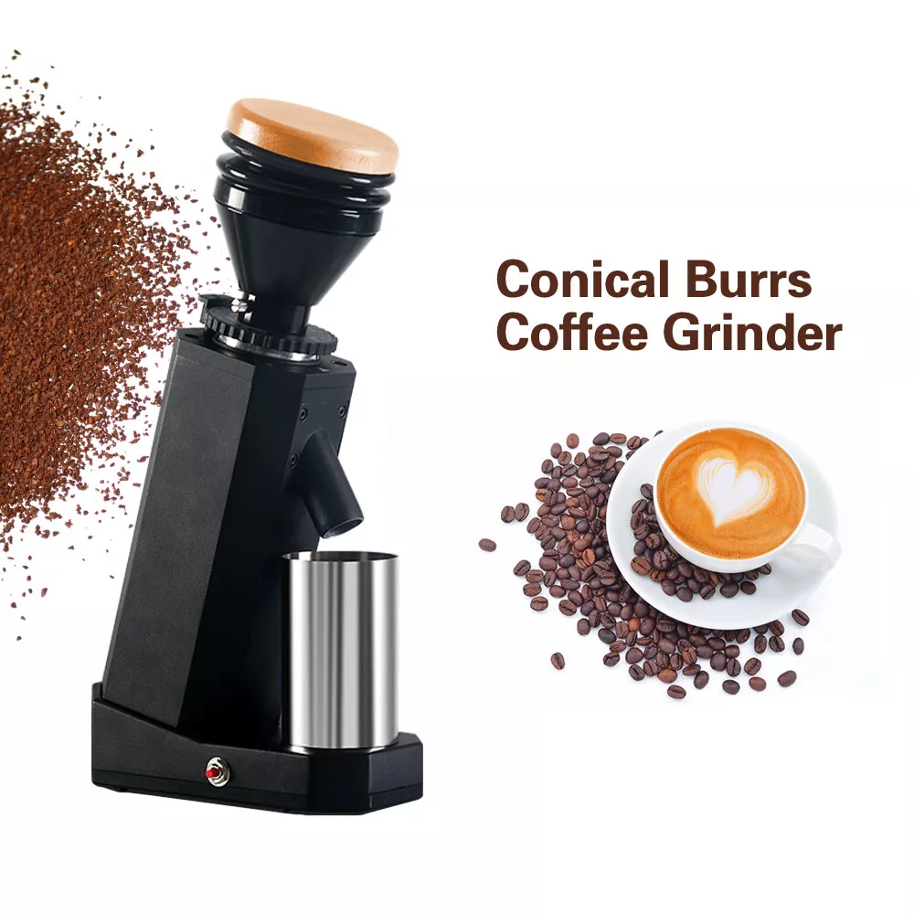 Coffee Grinder Electric Conical Burr Burr Mill Coffee Bean Grinder for  Espresso