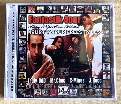 WU-TANG Mobb Deep KANYE FANTASTIK 4OUR Freestyles CD MIXTAPE Hip Hop J.Rocc Lp