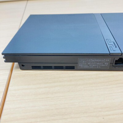 Sony PS2 PlayStation2 Slim SCPH-70000 Black Game Console Set