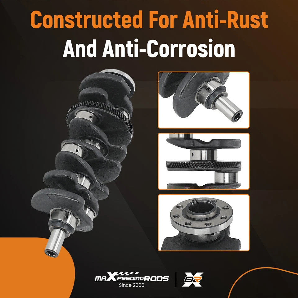 Cigüeñal para Mercedes-Benz E250 E300 GLC200 GLC260 GLC300 GLK250 M274 M270 2.0 Foto 4 de 4