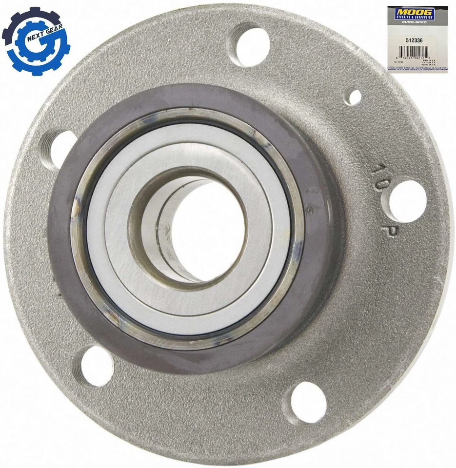 512336 Moog cojinete de rueda trasera y buje para Audi A3 Eos IWG Golf Jetta 2006-2019 Foto 2 de 3