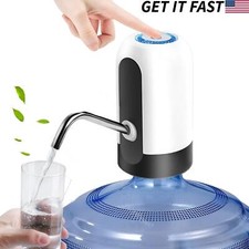 Nueva bomba dispensadora de agua eléctrica universal automática interruptor de botella USB de 5 galones