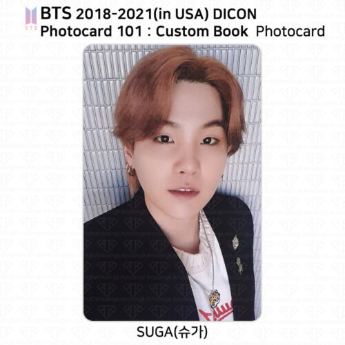 BTS 2018-2021 (in USA) Dicon Photocard 101 : Custom Book Photocard KPOP K-POP - Picture 65 of 212