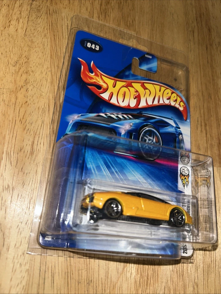 Lamborghini Murcielago #43 amarillo Hot Wheels 2003 primeras ediciones 31/42 Foto 3 de 4