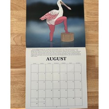 Calendar Of Extremely Accurate Birds Sunday-start Calendar Year 2026 Xmas Gift