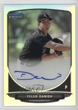 2013 Bowman Draft Chrome Prospect Auto Refractor Tyler Danish #BCA-TDA Auto 0af