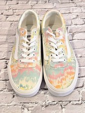 VANS Ward Psychedelic Tie Dye Size 6.5, New And Never Worn, No Box, Very Cute