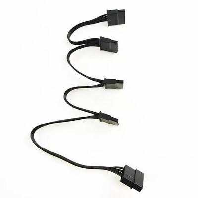 Big 4D Port 4P Old Style IDE 1/4 1/5 SATA Power Cable