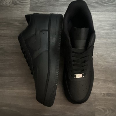 Nike Air Force 1 Low Schwarz Gr. 43 Herren Sneaker Low Top gepolstert