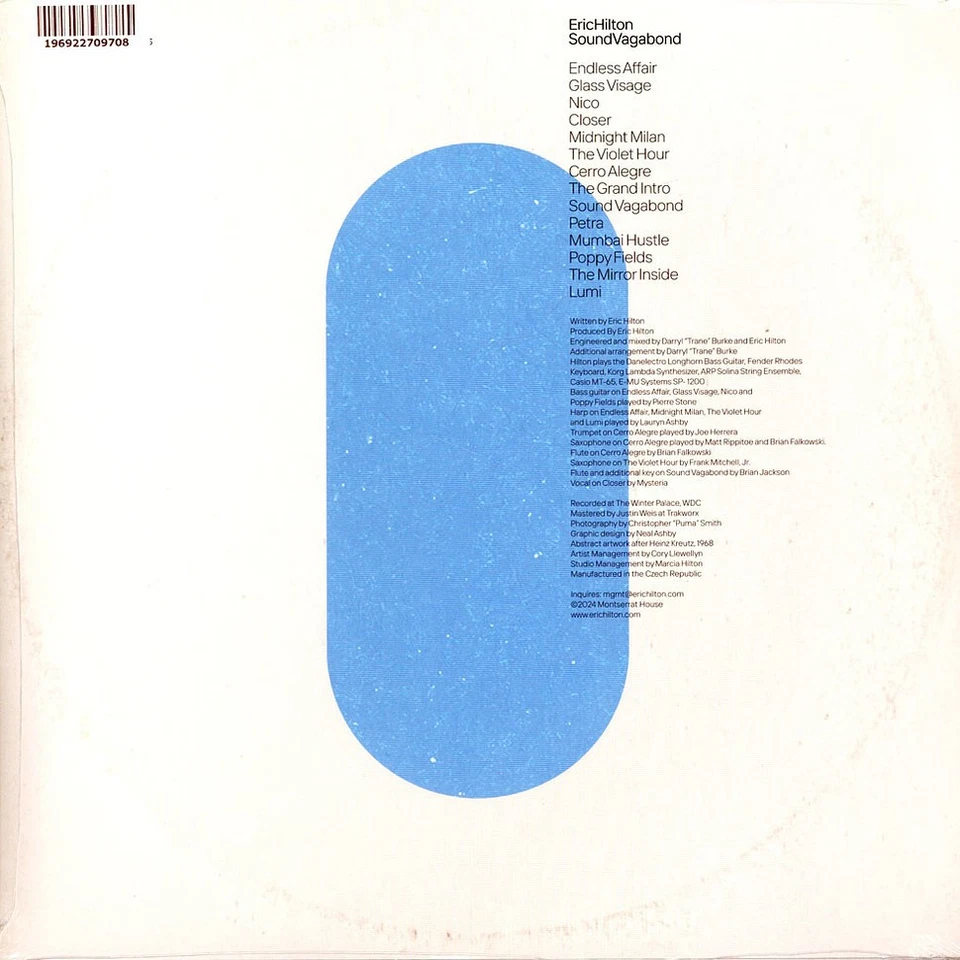 Eric Hilton Of Thievery Corporation - Sound Vagabond Blue (2024 - US - Original) - Bild 2 von 3