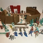 VTG Marx Fort Apache Play Set Incomplete USA Western Figures, Building & Pieces