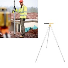 Prism Pole Treppiede Gamma GPS Livellamento Staff Stazione Totale Attrezzatura di Rilievo 75‐