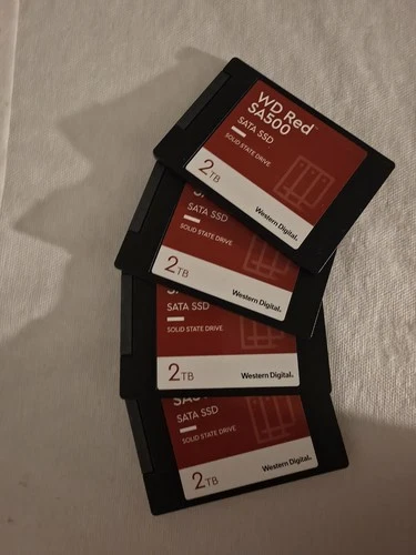 WD 2TB 2,5" SATA Red SA500 Interne SSD