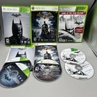 Lot of 3 Xbox 360 Games Trilogy Batman Arkham Asylum, Origins, City GOTY Tested