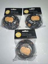 225 ct Baking Cups Standard Cupcake Liners Wilton HALLOWEEN, PUMPKINS, GHOSTS