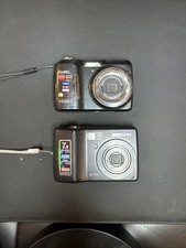 Digital Camera Lot Tested And Working Samsung And Kodak