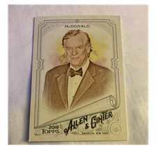 Topps Allen & Ginter Non-Sport Trading Card #218 Christopher McDonald 2018