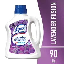 Lysol Laundry Sanitizer Additive, Eliminates Odor Causing Bacteria, 90 oz