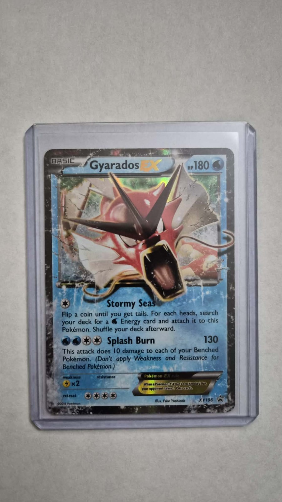 Pokémon TCG Gyarados EX XY106 Promo XY Holo NM