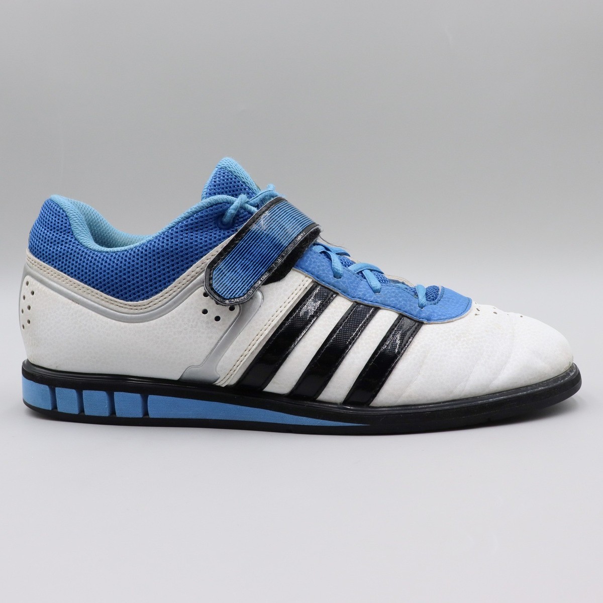 Adidas Powerlift 2.0 Men's Size 12 US Weightlifting Shoes White