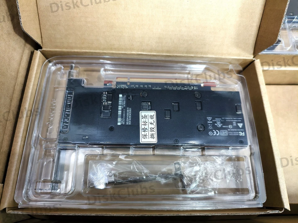 Nvidia Tesla P4 8GB GDDR5 PCIE 900-2G414-0000-000 GPU Graphics Card with Bracket - Image 3 of 4