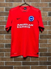 BRIGHTON HOVE ALBION 2016/2017 FOOTBALL THIRD 3RD SHIRT JERSEY NIKE SIZE S