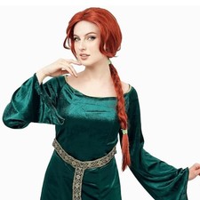 Allaura Copper Princess Red Braided Cosplay W...