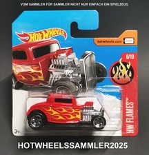 HOT WHEELS "1932 FORD" HW FLAMES FARBE ROT DTX84-D5B6 OVP UNGE&Ouml;FFNET NEU