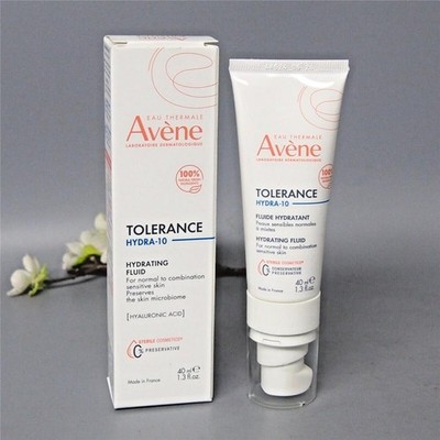 Avene Tolerance Hydra-10 Moisturizing Fluid 40ml For Normal To Comb. Exp 06/2028