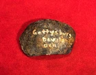 SCARCE GETTYSBURG CIVIL WAR ARTILLERY SHRAPNEL - FOUND AT DEVIL'S DEN