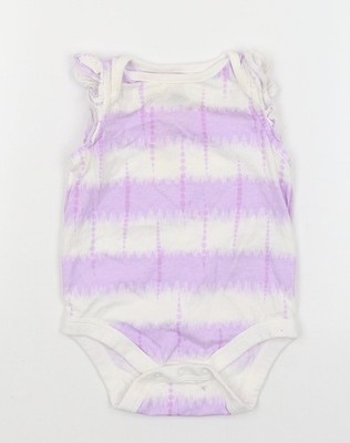Baby Strampler Einteiler UK Größe 3-6 Monate Baby Gap lila