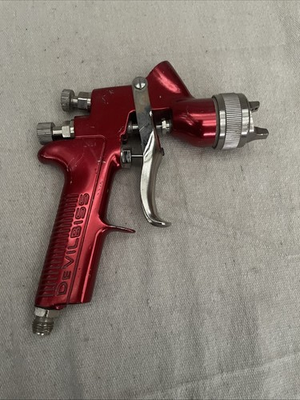 #ad DEVILBISS EXL HVLP GRAVITY FED SPRAY GUN 2000 SPRAY GUN CLEAN $149.99