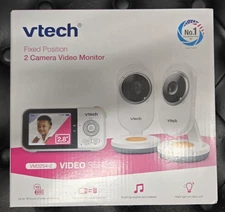 *NEW* VTech VM3254-2 2.8" Fixed Position Video Baby Monitor - 2PK *SEALED*NIB*