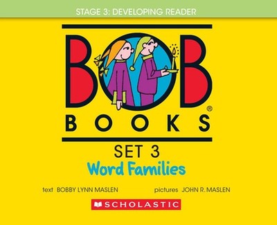 Bob Books - Word Families Hardcover Bind-Up Phonics, Ages 4 and Up, Kindergarten