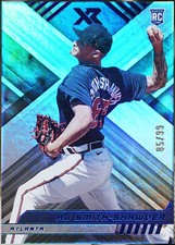 2023 Panini Chronicles - XR Blue Baseball AJ Smith-Shawver #2 EX