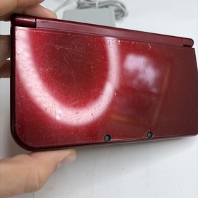 New Nintendo 3DS XL Red Console US Model - Tested! W Charger Stylus