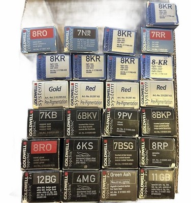 Goldwell Hair Color and Pre-Pigmentation Set Various Shades
