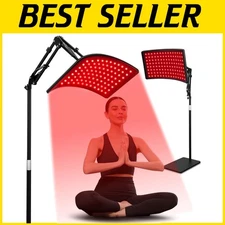 Adjustable Red Light Therapy for Face and Body - Non-Addictive Home Solution