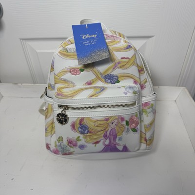 Disney Danielle Nicole Rapunzel Tangled Mini Backpack NWT Embroidered Hair
