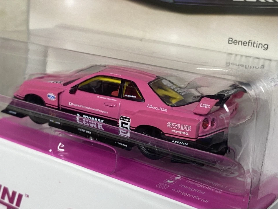 MiniGT Nissan LB-ER34 Super Silhouette SKYLINE MINI GT Give x Diecast Talk #1095 - Image 4 of 4