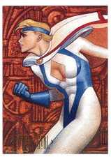 1994 Skybox Master Series DC POWER GIRL card #88