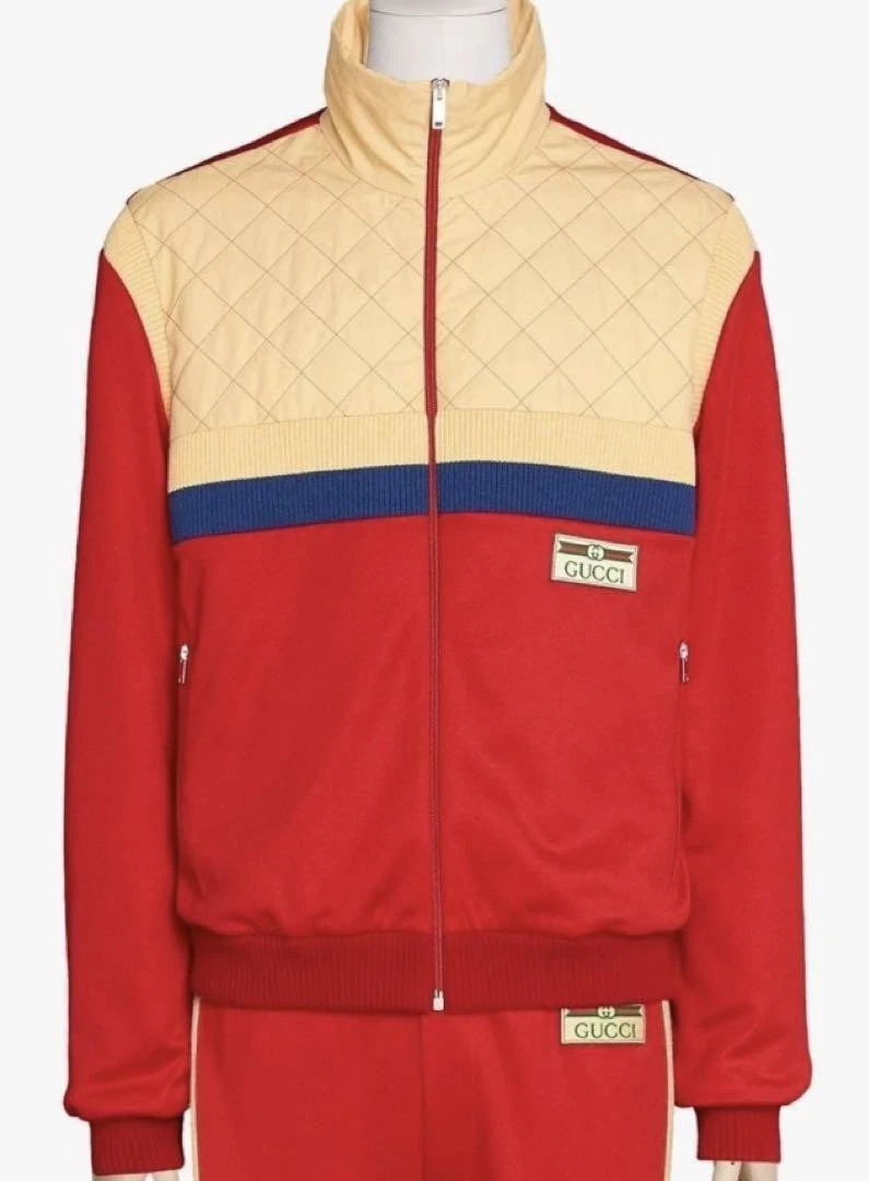 Felpa giacca maglia tecnica uomo Gucci
