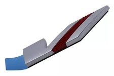 Genuine Gm Galvano Silver Deck Lid V-sport Emblem 23446668