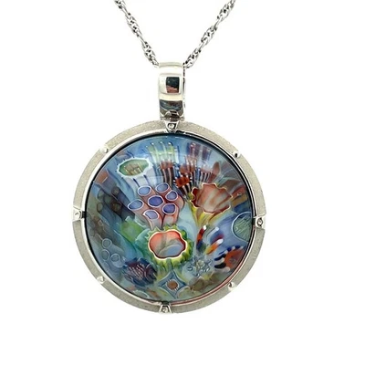 CLIP ANHÄNGER AUS 925/-SILBER RHOD. "UNDER THE SEA" SILBERZEIT SCHMUCKJAGD - Bild 1 von 4