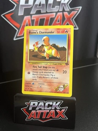 Pokemon TCG Gym Challenge Blaine's Charmander 60/132
