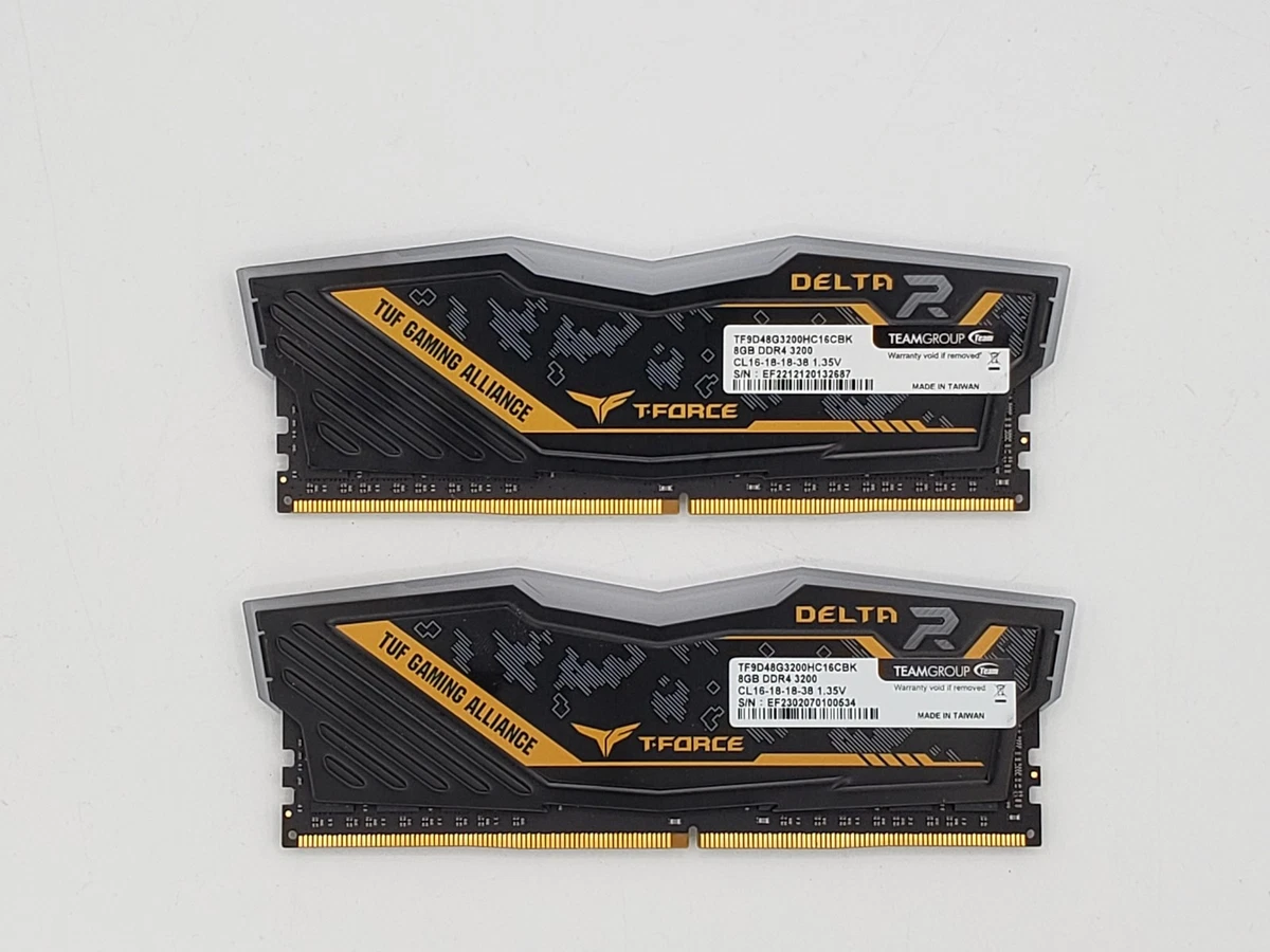 Team Group DDR4 SDRAM 16 GB Total Capacity Memory (RAM) for sale