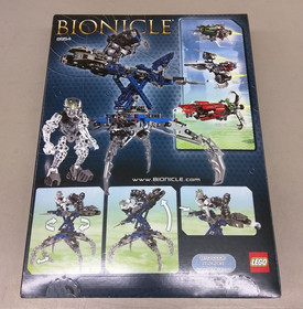 LEGO Bionicle 8954 Mazeka NEW RARE! Helryx Swamp Strider Midak Skyblaster Cannon