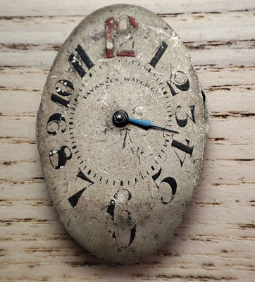 Tavannes Watch Co Uhrwerk - 25 x 40,1 mm - für Teile und Ersatzteile