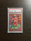 PATRICK MAHOMES 2020 Panini Prizm Red Ice Prizm Card #124 Graded PSA 9 Mint!