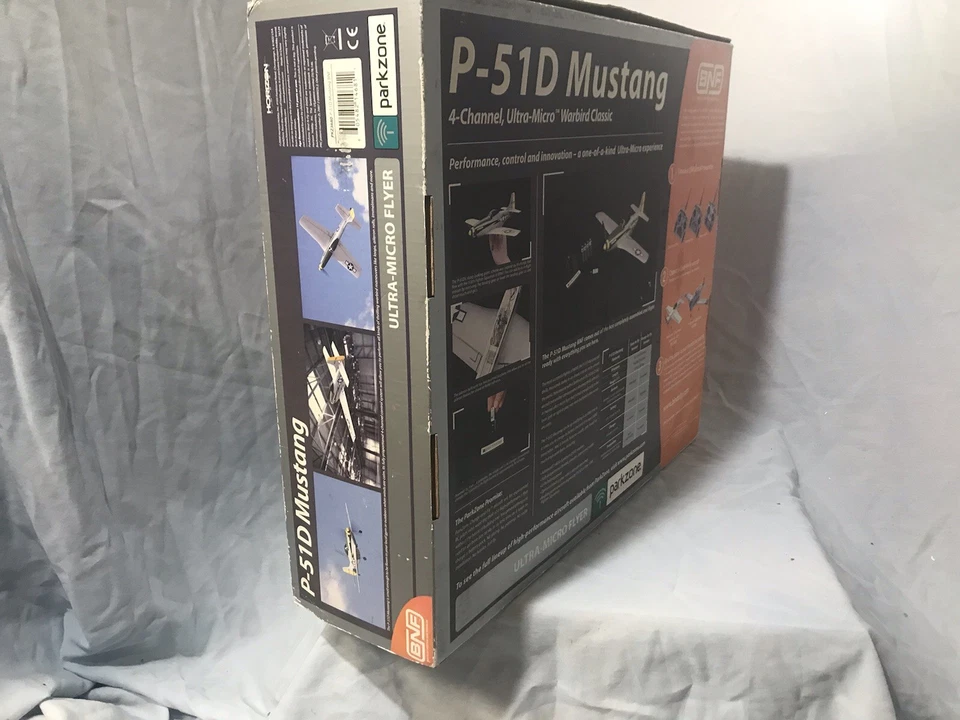 Parkzone P-51D Mustang BNF Ultra Micro Warbird Classic RC Radio Control Airplane - Image 3 of 4